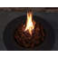 Curved Natural Gas Smokeless Fire Pit