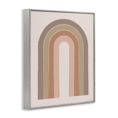 Art giclée arc-en-ciel Peachy Boho par Reinders