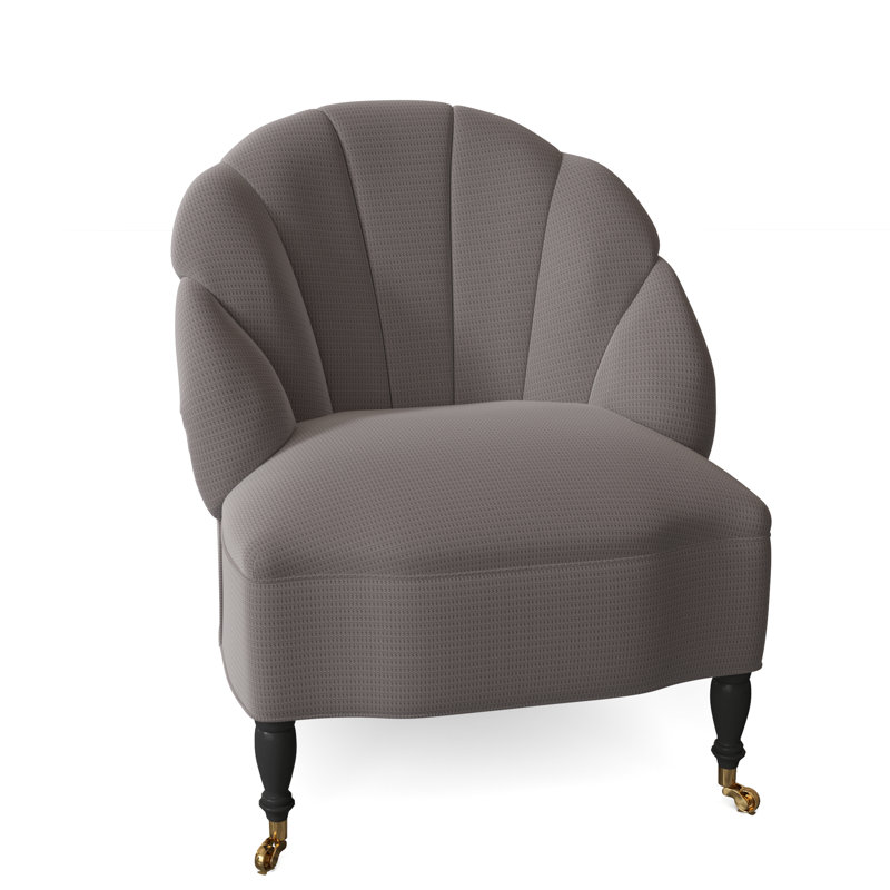 Fauteuil de chambre 27 po Camille, Gris