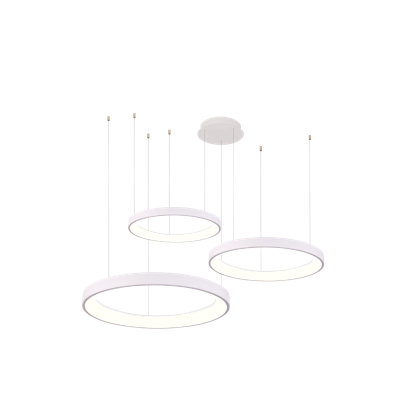 1 - Light LED Wagon Wheel Pendant