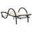 Sun Lounger PE Rattan, Powder-Coated Steel-1992036805-1992036827-1992036826