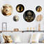 Ensemble de 5 décorations murales géométriques sacrées I