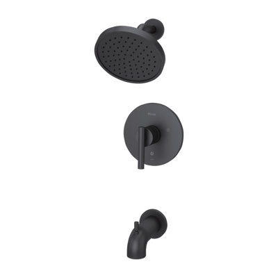 Contempra Wall Mounted Tub and Shower Faucet
