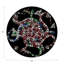 Ouroboros Vegan Leather Round Pebble Placemat-1054406730