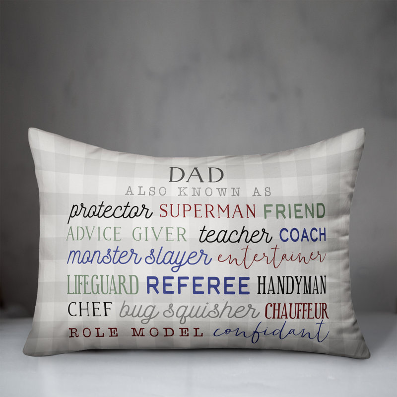  Dad Jobs Outdoor Rectangular Pillow Cover & Insert