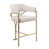 Cream Seat/ Gold Frame