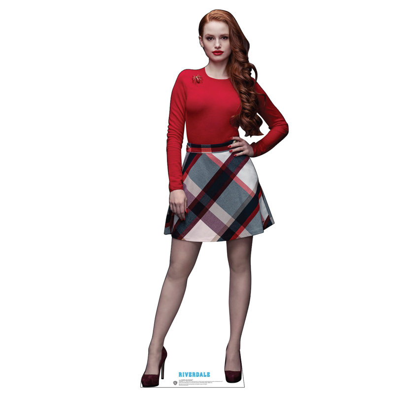 66'' Cheryl Blossom Riverdale Cardboard Cutout Standup