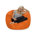 Tangerine Microfiber/Microsuede