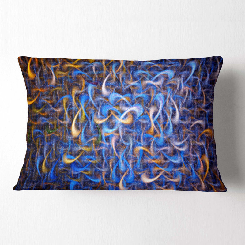 Coussin lombaire abstrait
