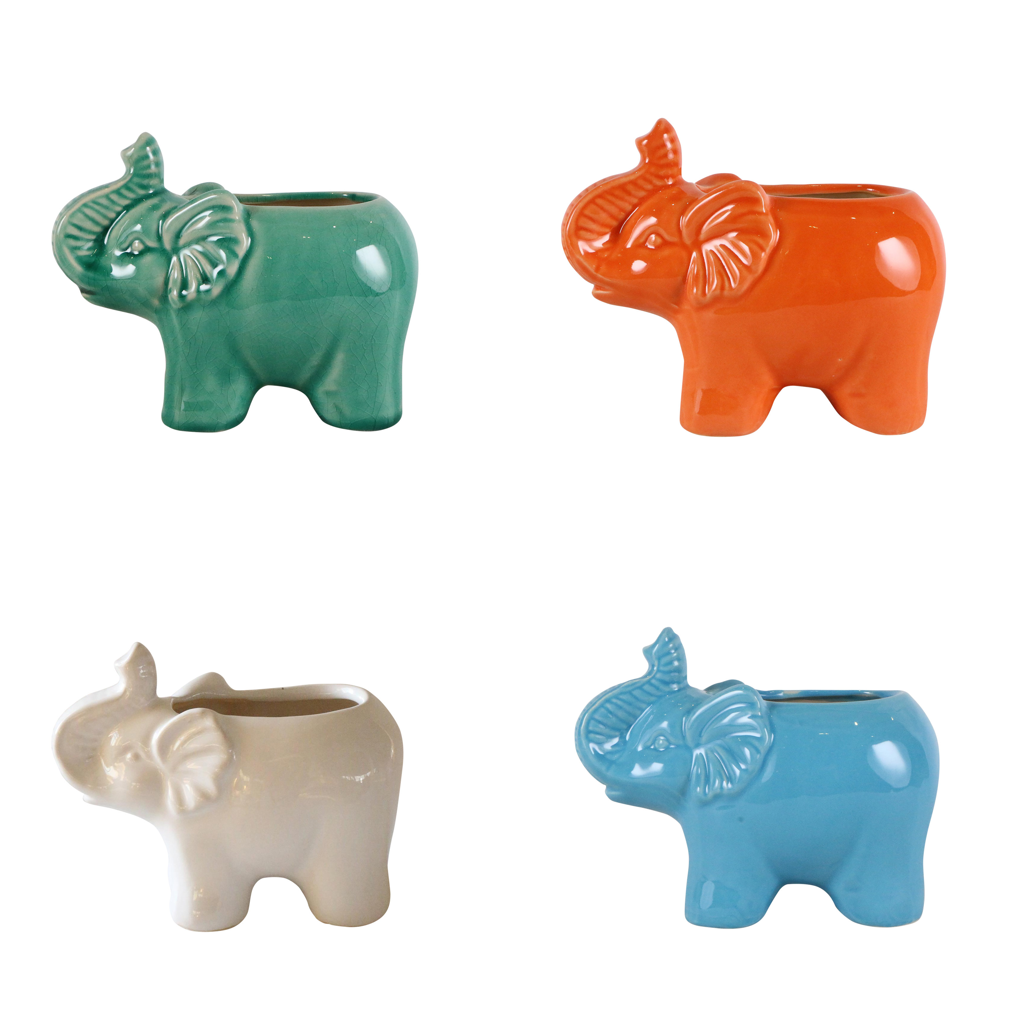Mistana™ Ceramic Elephant Citronella Candle Holders, Candle by Liv & Skye, Multicolored & Reviews | Wayfair