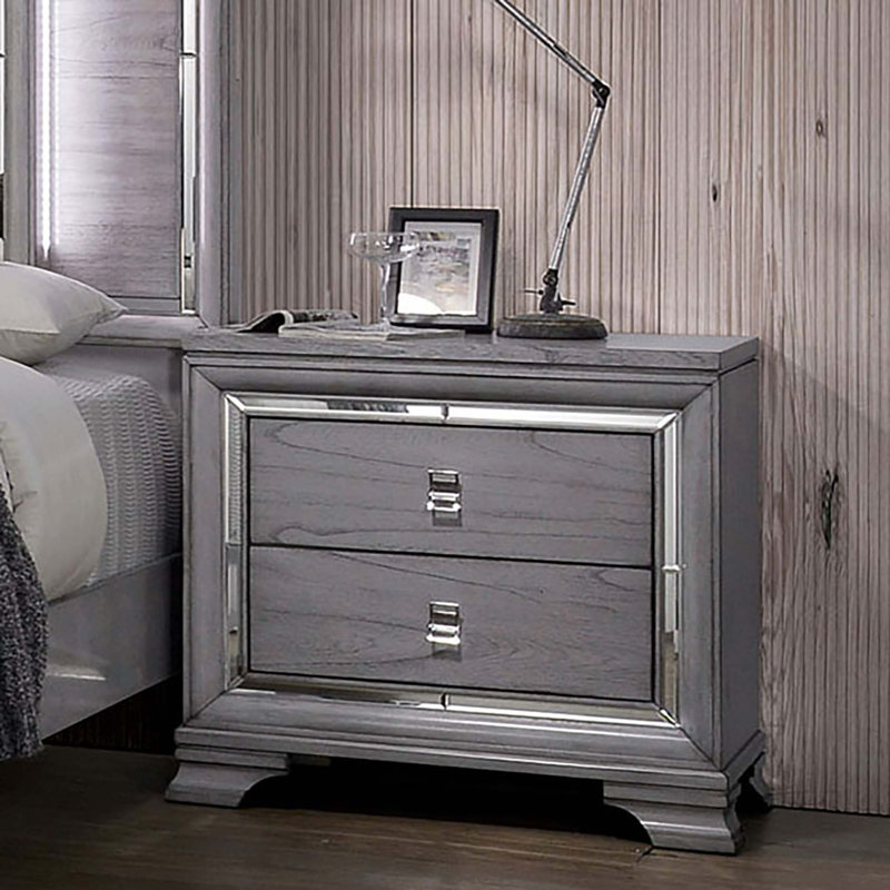 Table de chevet contemporaine 1pc