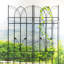 2 Pack Metal Garden Trellis 71" X 17.7" Rustproof Trellis For Climbing Plants Outdoor Flower Support-1646578335