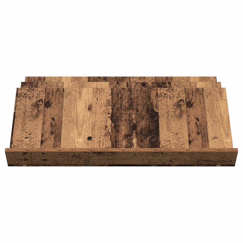 Wood Free Standing Magazine Rack, Dark Brown