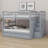 Bunk Bed With Trundle And Staircase-1256352642