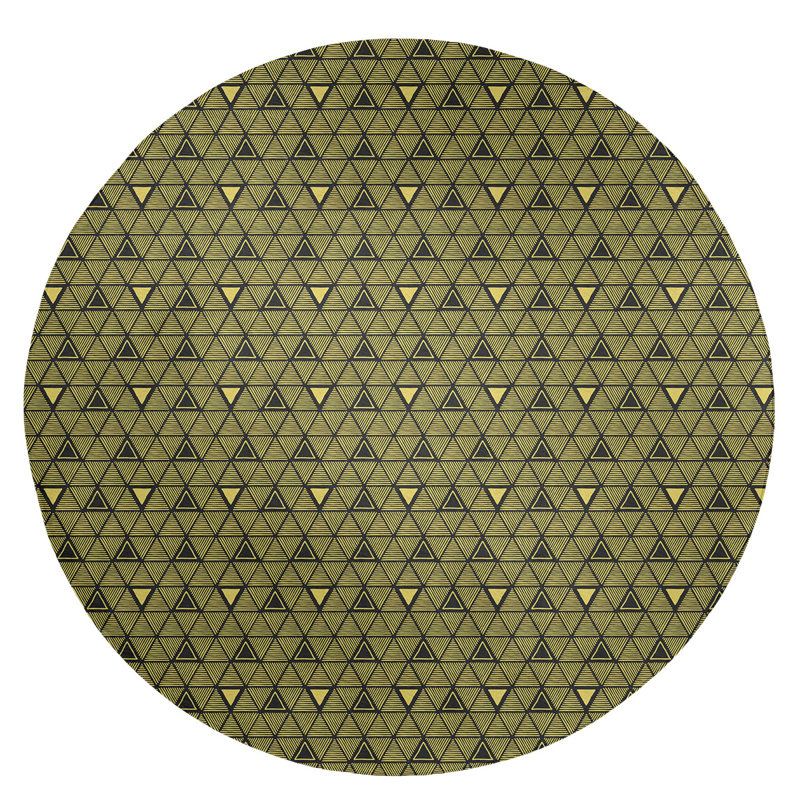 Chenille Geometric Indoor Rug, Rectangle 2' x 3'