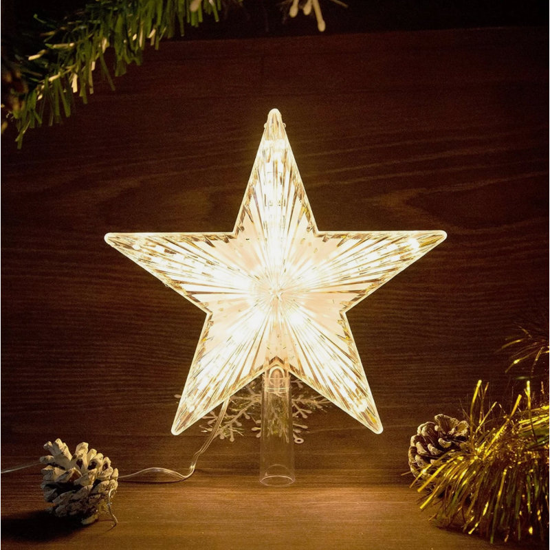 0.75' H Lighted Artificial Christmas Tree