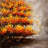 Dotted tree - 32"x32" art on canvas