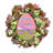 Easter Egg Wreath with bow