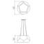 1 - Light LED Pendant-68945617-68945618