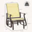 Chaise berçante pour l'extérieur