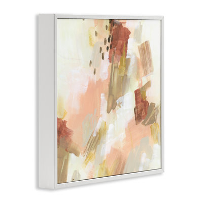 Boho Speckled Abstract Framed Giclee Art by June Erica Vess
