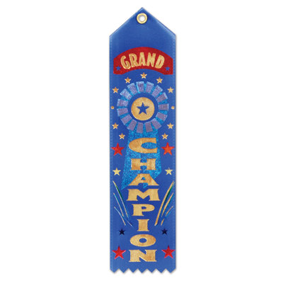 Grand Champion Award Ribbon
