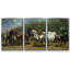 The Horse Fair - Toile encadrée multi-pièces-100099327-100099326