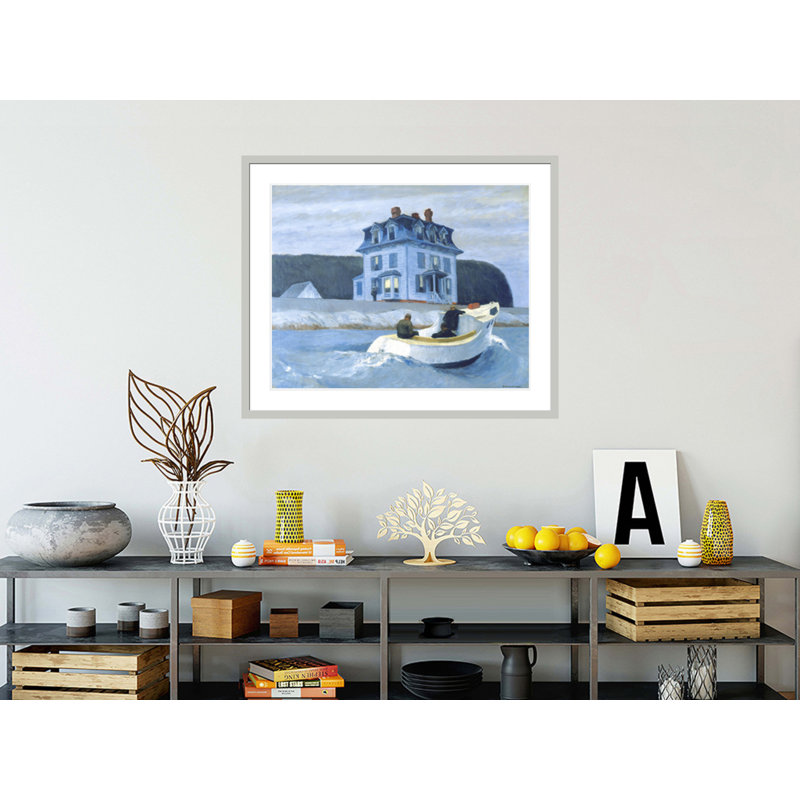 «The Bootleggers» par Edward Hopper, impression giclée sur cadre, H 33,5 po x l 40,36 po