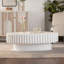 Table de rangement cannelée avec couvercle amovible-627834642