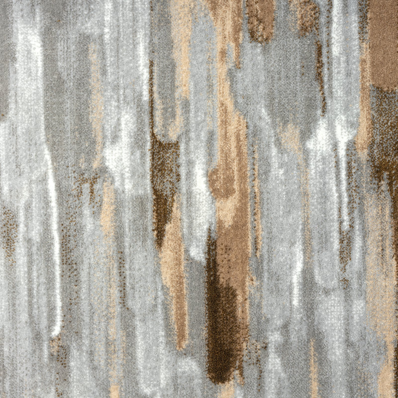 Dilon Abstract Indoor Rug, Rectangle 4' x 6'
