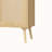 Modern Rattan Wood Dresser Wood Storage Cabinet Sideboard For Bedroom, Living Room, Entryway, Hallway