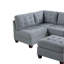 Canapé modulaire contemporain 6 pièces
