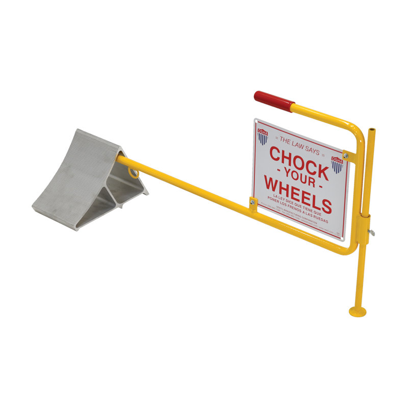 0 Lb. Capacity Aluminum Wheel Chock