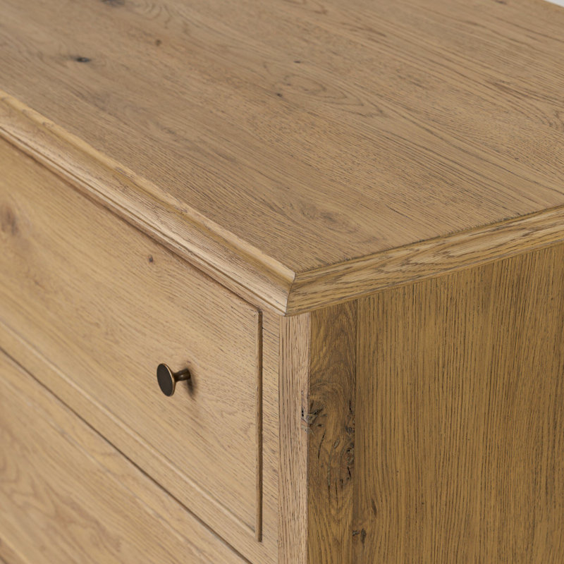 Maggie Tall Chest-Aged Smoked Oak, Aged Smoked Oak
