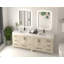 Ensemble de meuble-lavabo double autoportant 84 po Vivian-116298635