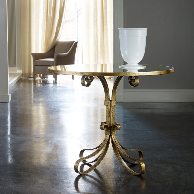 Provence Glass End Table