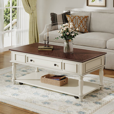 Table basse Farmhouse avec un tiroir