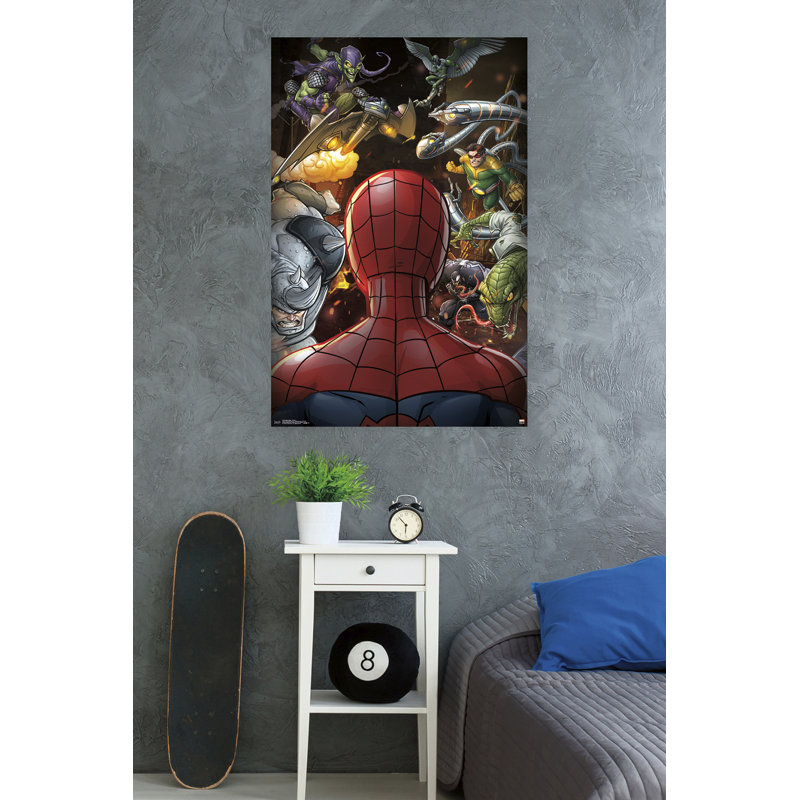 Impression sur papier spider-man-méchants