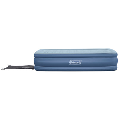 Coleman: SupportRest Plus: lit gonflable de 16 po - pompe à air portative, matelas gonflable double hauteur, sac de rangement, PVC résistant à l'eau, intérieur-extérieur