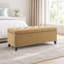 Linen Upholstered Bench-1989929864