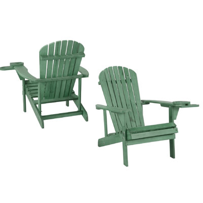 Chaise Adirondack en bois massif Colyn