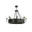Rustic Lodge 16 - Light Chandelier