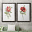 Pivoine écarlate - ensemble de 2 reproductions d'art-1707267969-1707267970-1707268029