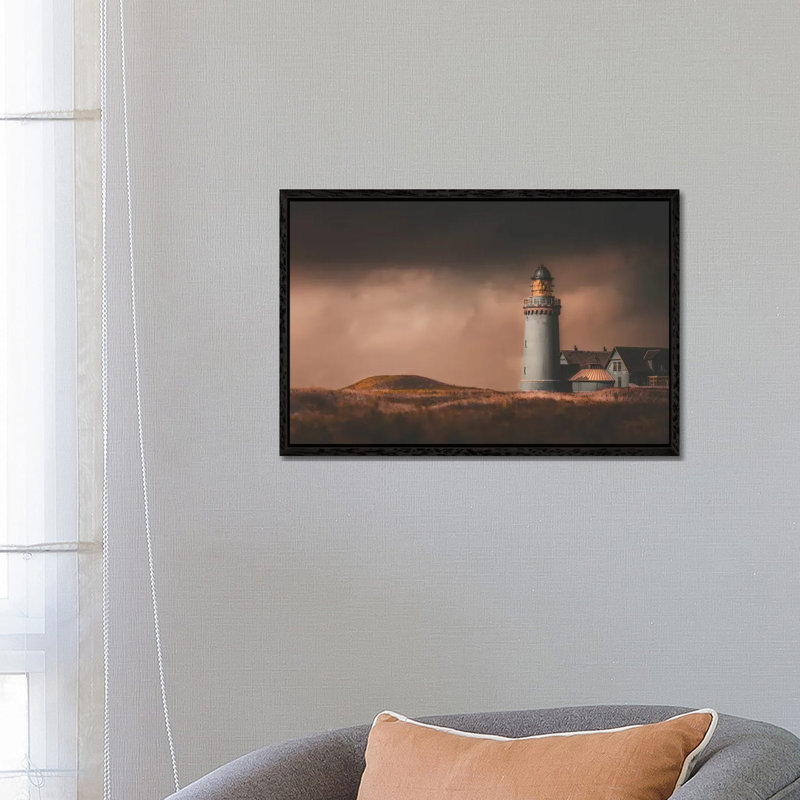 Utopia by Marcus Hennen - Floater Frame Print on Canvas, 101.6 cm H x 66.04 cm W, Black