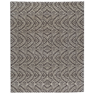 Sultanabad Wool Damask Area Rug