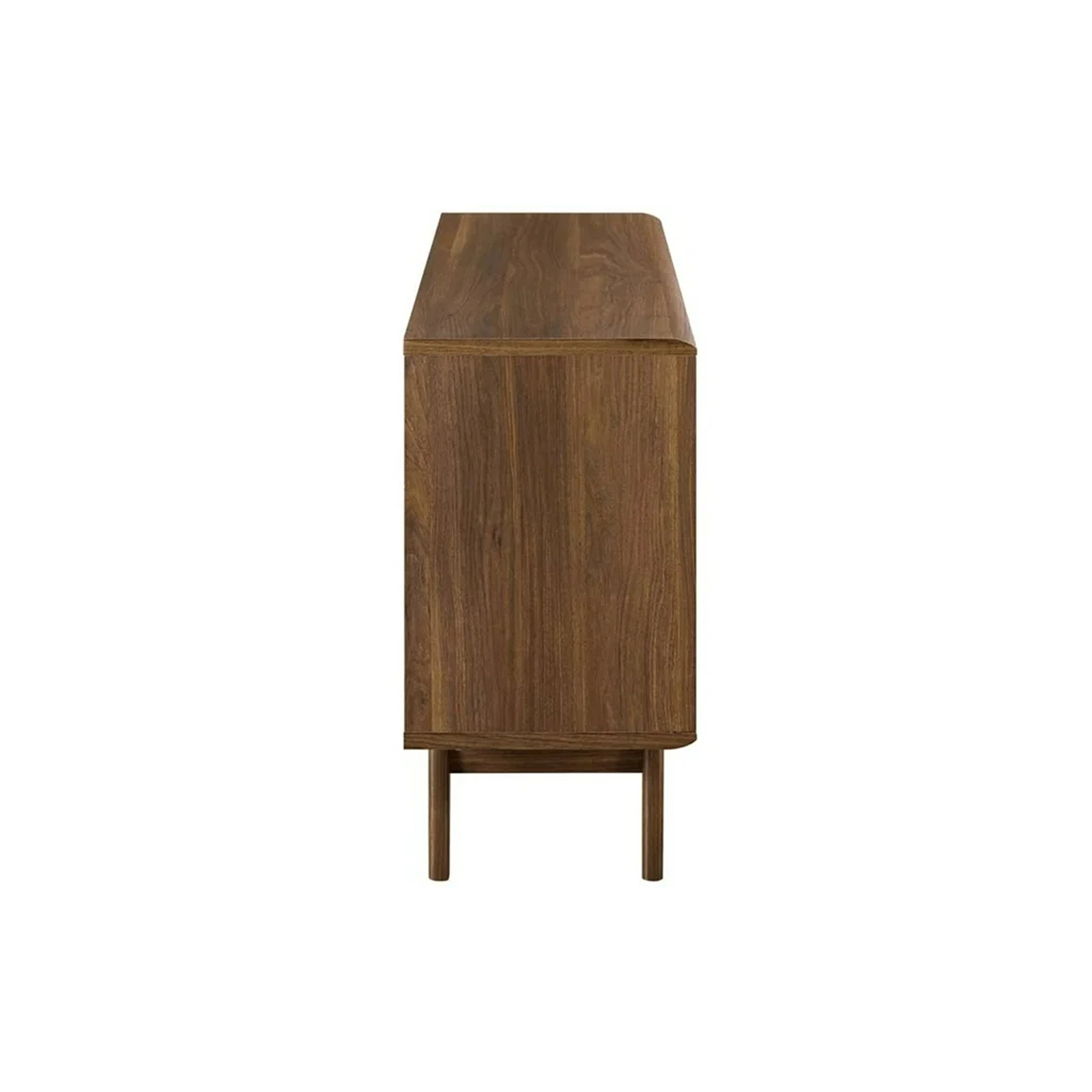 Render Two-Tier Display Stand, Walnut