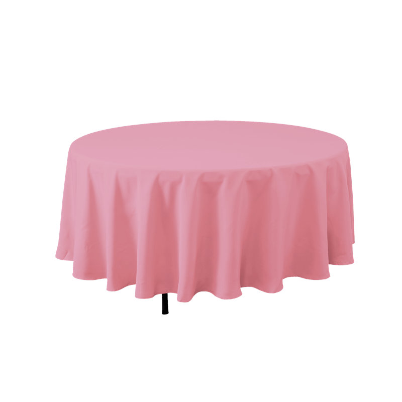 Nappe Kendleton, 90 po x 90 po, Rose