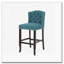 Fabric Tufted Wingback 31 Inch Counter Barstools-643349637