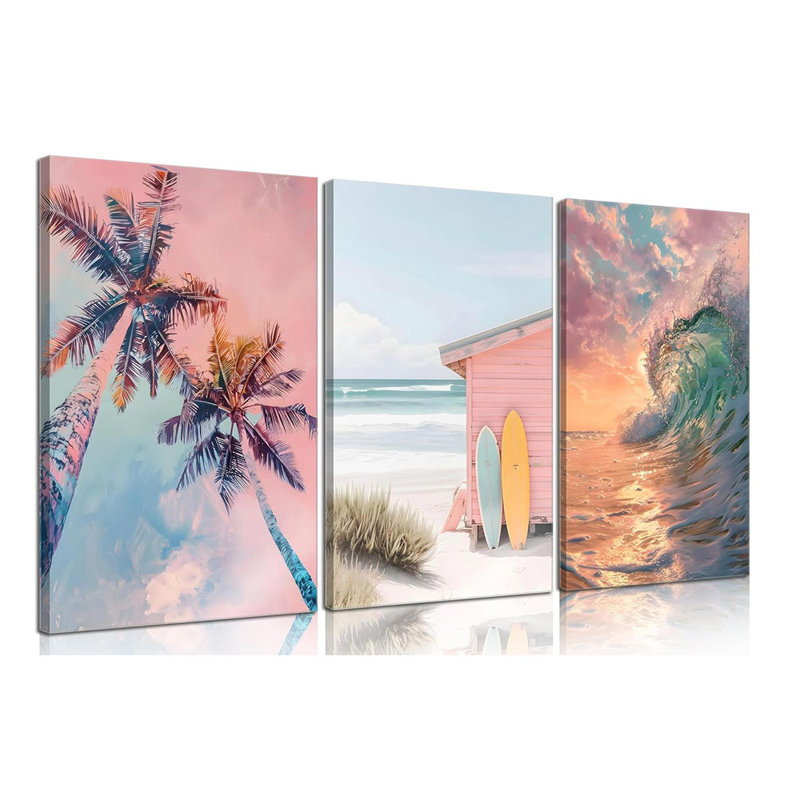 3 Piece Wrapped Canvas Print