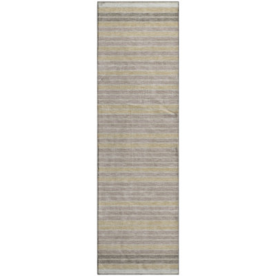 Premium Machine Washable Elize AMF1398 Stripes Rug